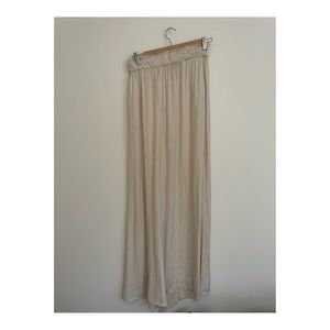 ZARA silk trouser, XS